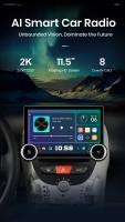 Junsun X8 11.5“ 2K 2000*1200 QLED CarPlay inalámbrico Android Auto radio para Peugeot 107 Toyota Aygo 2005 2006 2007 2008 2009 2010 2011 2012 2013 2014  de coche  autoradio multimedia - details 0
