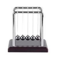 Decora Tu Escritorio Con El Balón De Péndulo De Newton Metal Balanza De Bolas De Acero Figura De Ciencia Y Física Para El Hogar - details 10