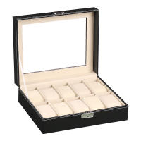 Caja De Relojes Organizador De 20 Slots En Cuero PU Para Hombres Caja De Exhibición De Relojes Regalo Con 61012 20 Espacios - details 19