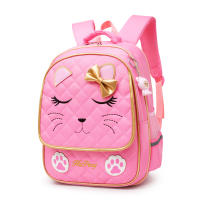Mochipa de Escuela primary para Niñas-ZP-Mochila-Pink-Nylon impermeable y duradero - details 0