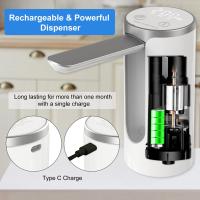 Dispensador De Agua LED Con Pantalla Táctil 3 Configuraciones Cuantitativas Bomba De Agua Tipo C Cargado Plegable Dispensador De Agua - details 8