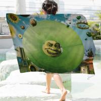 Toalla De Playa Anime S-Shrek Absorbente Y Secado Rápido Microfibra Suave Para Yoga Natación Camping Viajes Senderismo - details 10