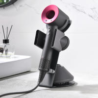 Organizador De Baño Portátil Con Soporte Magnético Super Potente Para Secador De Pelo Compatible Con Dyson Estante De Almacenamiento Metálico Sin Perforar - details 13