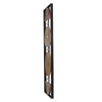 CAPRILO REGALOS & DECORACIÓN Adorno Pared Multicolor Decorativo de Metal y Madera "Abstracto". Cuadros y Apliques. Muebles Auxiliares. Decoración Hogar Marina. Regalos Originales. 26 x 2 x 71 cm - details 2