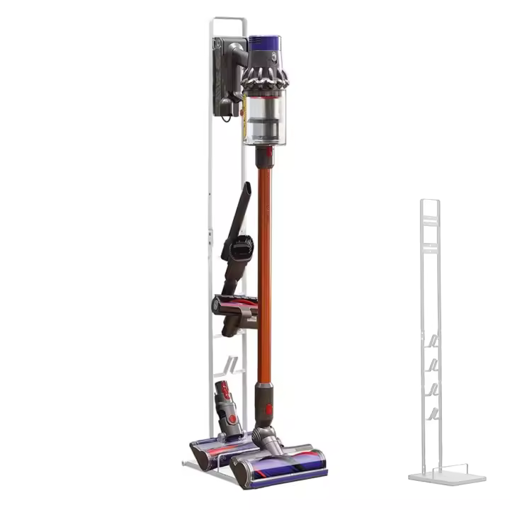 MAGIC SELECT Soporte Aspiradora Dyson V15 V12 V11 V10 V8 V7 V6 y Xiaomi DC58/ DC59/ DC62/ DC74 - Organizador de Accesorios y Estación de Carga. Metálico y Resistente. - 1