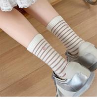 Calcetines De Mujer Coloridos Y Estampados De Primavera Y Verano Calcetines Deportivos Transpirables De Pies Altos Suaves Para Niñas - details 2