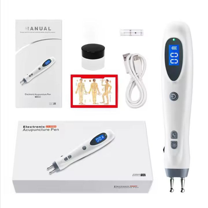 Pluma De Acupuntura Eléctrica Leahell Para Terapias De Energía Meridiana Alivio Del Dolor - 1