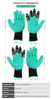 Guantes De Jardinería ZEXEF Con Uñas Respirables Impermeables Anti Espinas Antideslizantes Protección Para Trabajar Y Plantar - details 4