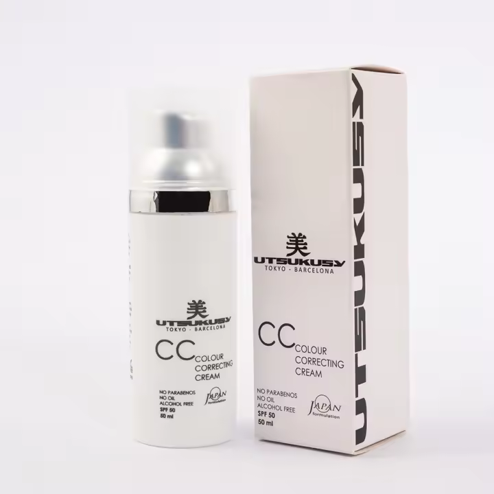 Utsukusy - CC cream SPF50 crema color tono claro 50ml - 1