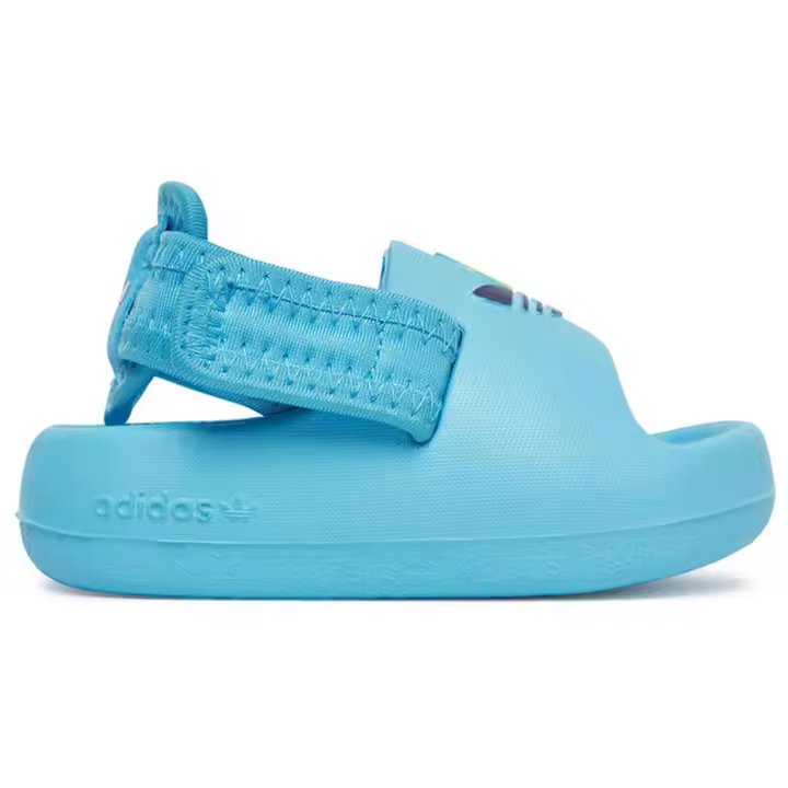 Sandalias Adidas Adifom Adilette para bebe en color azul - 1
