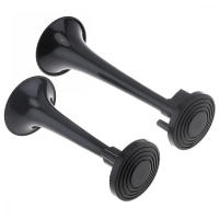 2PCS Bocina De Aire Negra Doble Freno Tubo Para Coche Camión Tren Barco Herramientas De Reparación Y Mantenimiento - details 8