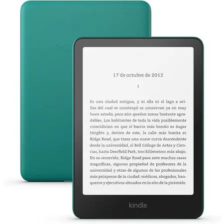 Amazon Kindle Paperwhite, 7", 16 GB, 300 ppi, Con publicidad Verde Jade - 1
