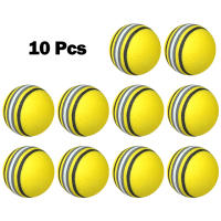10x Bolas De Entrenamiento De Swing De Golf En Color Arcoíris Espuma Suave Y Flexible Accesorio De Ayuda Para Práctica Interior - details 1