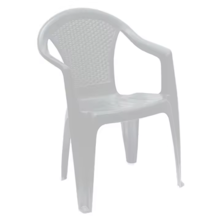 SILLON RESINA KORA BLANCO - 1