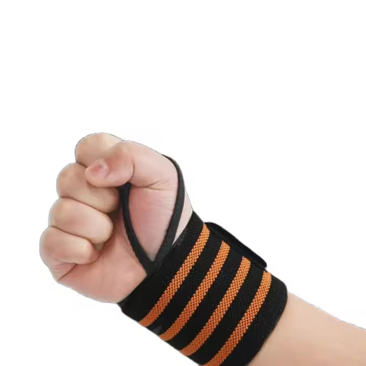 Pulsera De Entrenamiento De Pesas Para Gimnasio 2pcs Soporte De Mano Padded Braza De Palma Para Ejercicios De Levantamiento De Pesas Fitness - 1