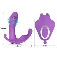 Vibrador De Conejo Remoto Pantalones Usables Estimulador De Clit Masturbación Para Mujeres Juguete Sexual Con Vibración G-Spot Silicone USB - details 9