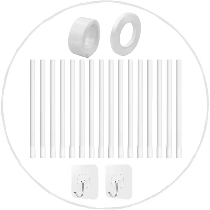 Kit d'arc de Ballon Rond,Le Support de Cerceau de Ballon Est Facile à Transporter et Réutilisable,pour Fête d'Anniversaire, Fête de Bébé,Remise de Diplôme, Anniversaire Décoration - 1
