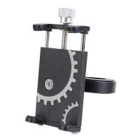 Soporte De Teléfono Para Bicicleta Y Motocicleta De Aleación De Aluminio Montaje En Manillar Compatible Con Móviles Negro - details 3