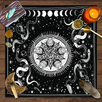 Mantel De Taro Con Doce Constelaciones Y Cielo Estrellado 1pc Decoración De Juego De Tarot Estilo Moderno Poliéster 100% - details 39
