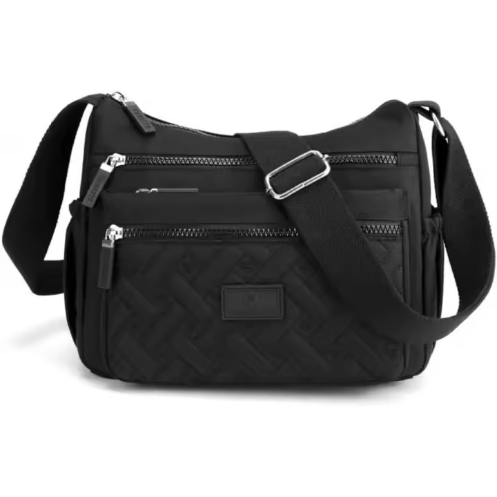 Bolso bandolera informal multibolsos para Mujer, impermeable, para Uso Diario y Viajes. - 1
