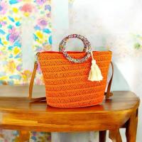 Bolso de Mano y Hombro de Verano Mujer | Bolso de Playa Papel de Rafia | 6 colores disponibles - details 2
