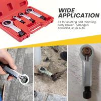 Juego De 4 Piezas De Herramientas Para Quitar Tornillos Rotos Dañados Y Corrosivos Herramienta De Separación De Tornillos Resistentes Para Reparación Doméstica - details 2