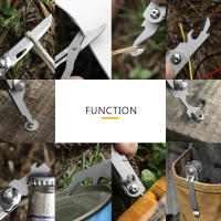 Cuchillo Multifuncional Plegable Para Camping Con Hoja De Acero Inoxidable Abrebotellas Rompeventanas Corte De Cadena Y Masas Herramienta Esencial Para Exteriores - details 3