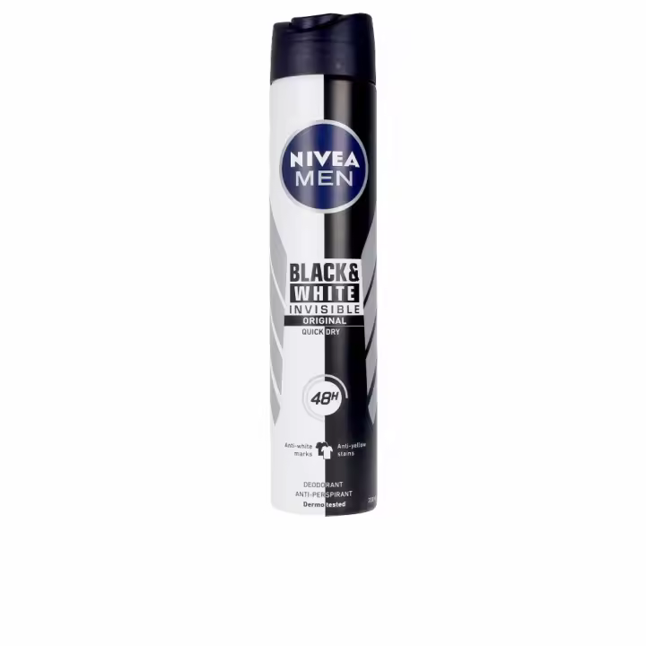 Higiene Nivea MEN BLACK & WHITE INVISIBLE desodorante vaporizador - 1