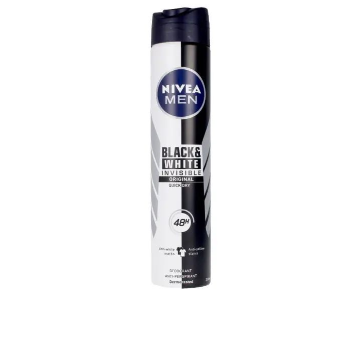 Higiene Nivea MEN BLACK & WHITE INVISIBLE desodorante vaporizador - 1