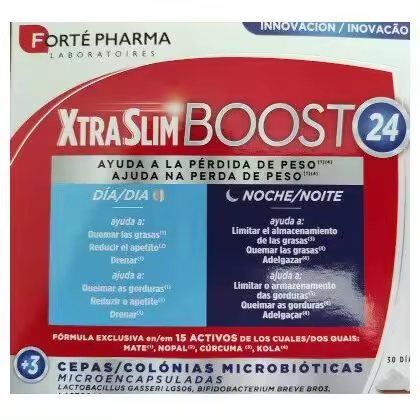 Forté Pharma Xtra Slim Boost, 120 Cápsulas - 1