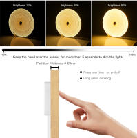 Tira De Luces LED Neón 1-3m USB 5V Con Sensor De Toque Y Desplazamiento Dimmer Para Decoración De Habitaciones Y Armarios - details 2