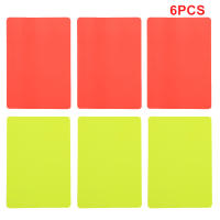 2PCS 4PCS 6PCS Tarjetas Rojas Y Amarillas De Fútbol Para Arbitros Herramienta De Advertencia Y Ejection En Partidos De Fútbol - details 3