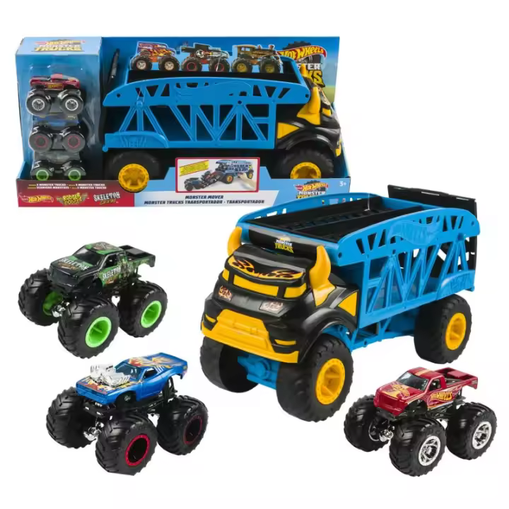 HOT WHEELS MONSTER TRUCKS CAMIÓN MONSTER - 1