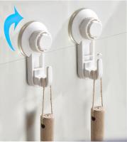Ganchos De Succión Fuerte Para Puerta Y Pared Ganchos De Toalla Multiusos Adhesivos Y De Ventosa Para Ropa Y Toallas Blanco Y Negro - details 0