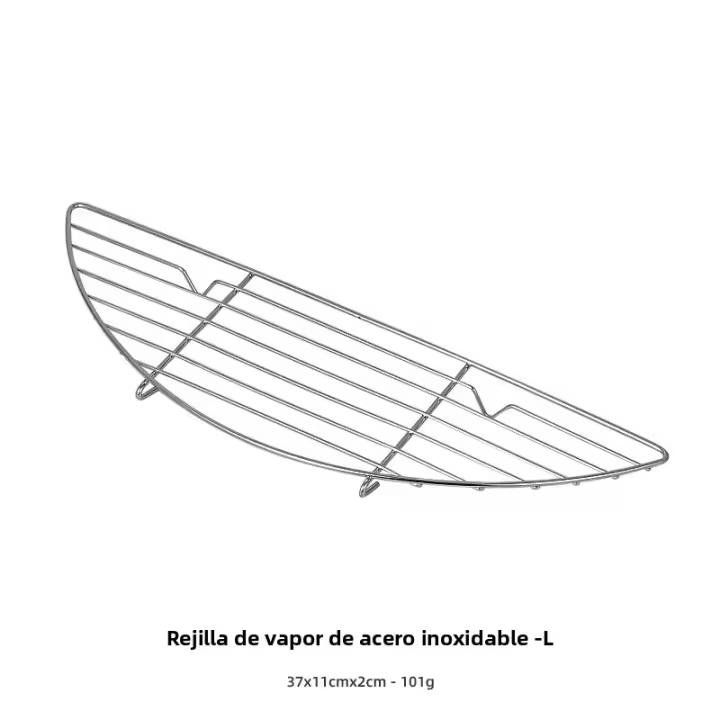 Barbacoa Portátil En Acero Inoxidable Con Malla De Asar Y Relleno Para Camping Y Exterior Grillete De Red Antideslizante Para Sopas Y Verduras - 1