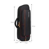 Bolsa Portátil Para Trompeta Impermeable De Almacenamiento Espaciosa Para Instrumentos De Brass 57x17x13 Cm 22.44x6.69x5.12 Pulgadas - details 12
