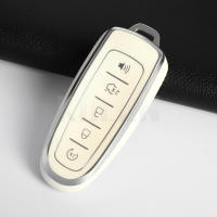 Funda De Llave De Coche TPU Para Ford Focus Edge Explorer Expedition C-Max Escape Flex Accesorios De Protección De Llave Con Cadena - details 4