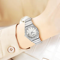 Reloj De Lujo Para Mujer Resistente Al Agua Con Iluminación Luminosa Y Mostrador De Calendario Acero Inoxidable Reloj De Cuarzo De Alta Calidad - details 1