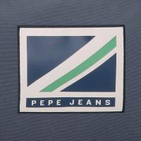 Mochila Portaordenador Pepe Jeans Tom 44 cm azul y verde adaptable a carro - compartimento independiente en la parte de atrás con acceso directo a un bolsillo acolchado específico para llevar el portátil y la tablet - details 6