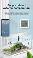 Sensor De Temperatura Y Humedad WiFi Tuya Con Probing Externo Para Hogar Inteligente Monitorización Por App Para Plantas Acuario Vino - details 3