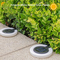 4PCS Luces Solares Para Exteriores Impermeables Iluminación Atmosférica Lámparas Enterradas De Jardín Iluminación De Pared Para Decoración De Jardín Y Camping - details 5