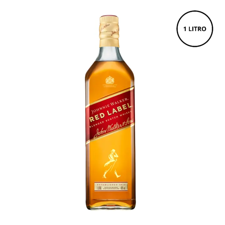 Johnnie Walker Red Label, Whisky Escocés Blended 1L - 1