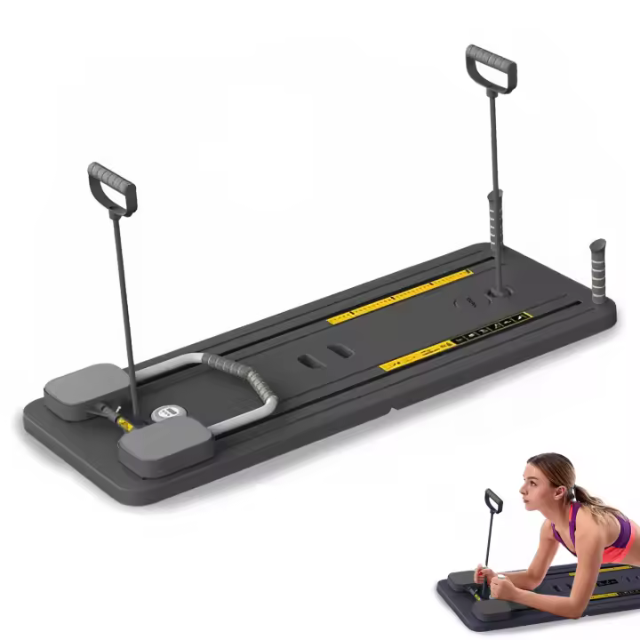 Tabla de Fitness multifuncional, soporte supino para ejercicios abdominales, placa Abdominal de Abdomen convreada, rueda de rodillo Ab, tablero de entrenamiento - 1