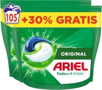 Ariel All-in-1 Pods Detergente Líquido – Pack de 3 De 26+9 (Total 105 Cápsulas x 35 g = 1995 gramos) | Limpieza Profunda, Fácil Dosificación, Para Lavadora - details 0