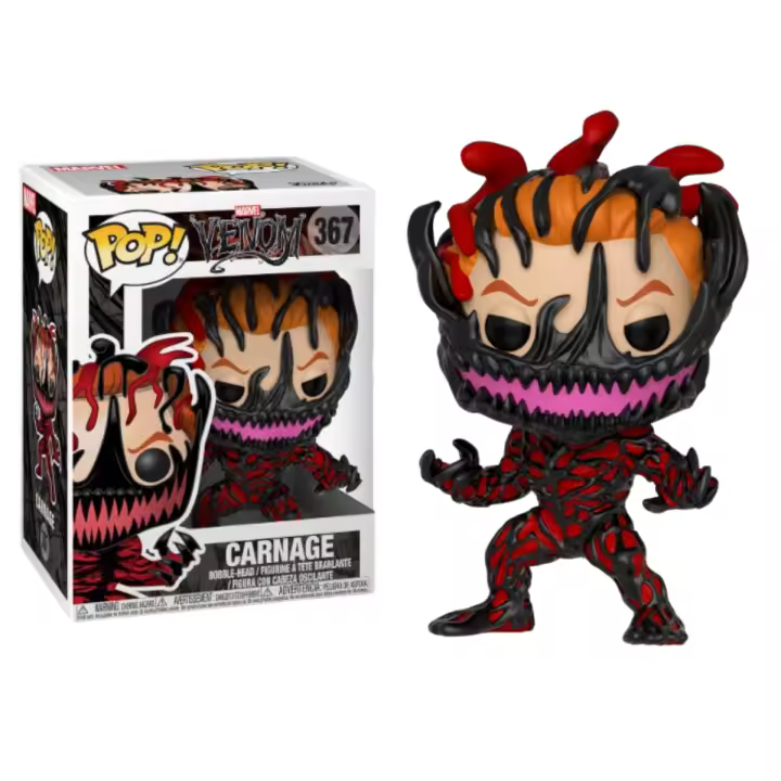 FUNKO POP! VENOM - CARNAGE, 33073, Nº367, TIENDA CON LICENCIA OFICIAL - 1
