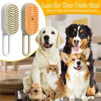 Cepillo De Peluquería Para Perros Y Gatos 3 En 1 Con Vaporizador Cepillo De Aseo Para Mascotas Anti-Polvo Y Pelusa Cepillo De Masaje - details 4