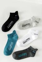 Calcetines Cortos De Verano Para Hombre Y Mujer 10/5 Pares Malla Transpirable Deportiva Algodón Spandex Calcetines Casuales - details 2