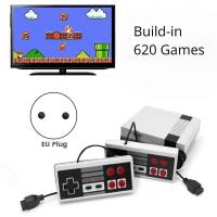 Mini Tv Consola de Juegos de Recreación Familiar Portátil Incorporado 620 Juegos Clásicos Dual Gamepad Jugador de Juegos Para Nes620 Enchufe de La UE - details 3