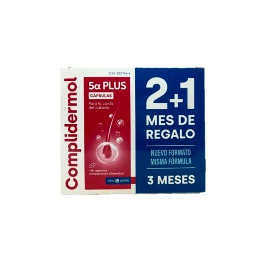COMPLIDERMOL 5ALFA PLUS 180 CAPSULAS PACK 3 MESES