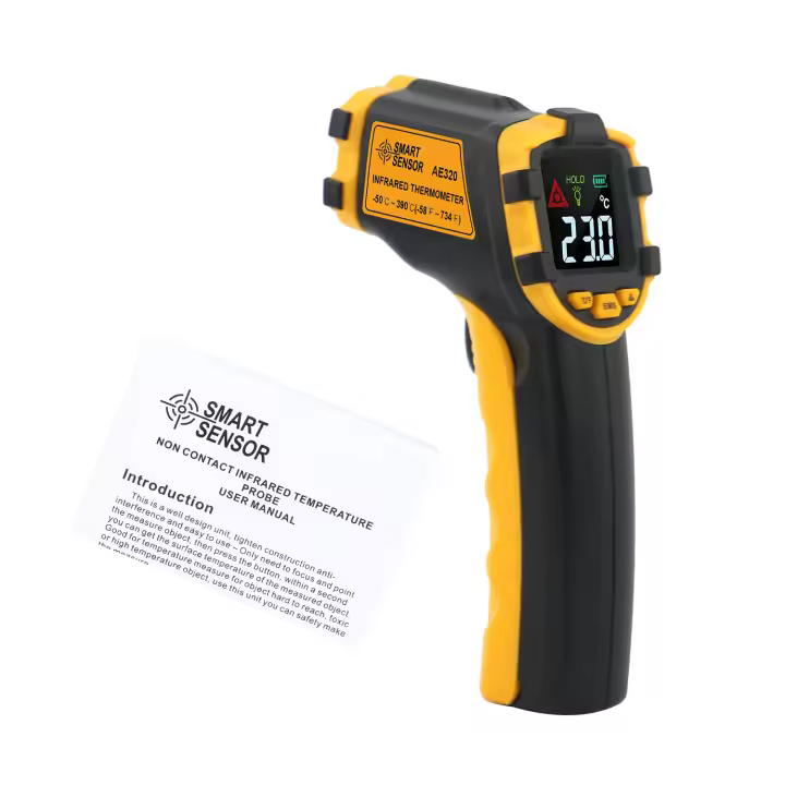 Termómetro Infrarrojo Digital SMART SENSOR -50~390℃ Tester De Temperatura No Contacto Industrial Portátil Para El Hogar - 1